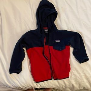 3T Patagonia fleece snap t jacket